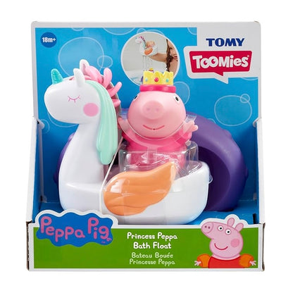 TOMY PEPPA PIG BATH FLOAT PRINCESS PEPPA