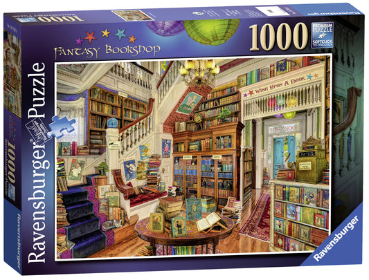 PUZZLE 1000PC THE FANTASY BOOKSHOP
