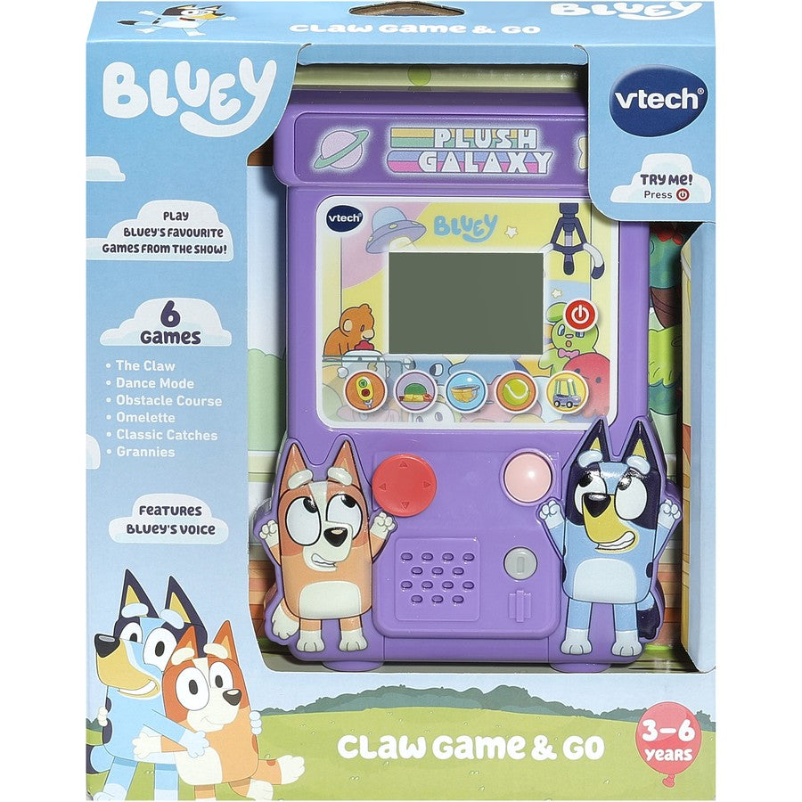 VTECH BLUEY CLAW GAME AND GO