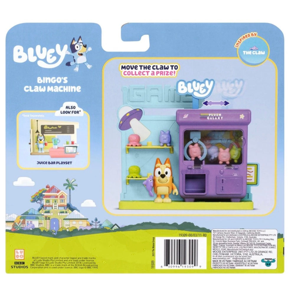 BLUEY S15 MINI PSET BINGO CLAW MACHINE