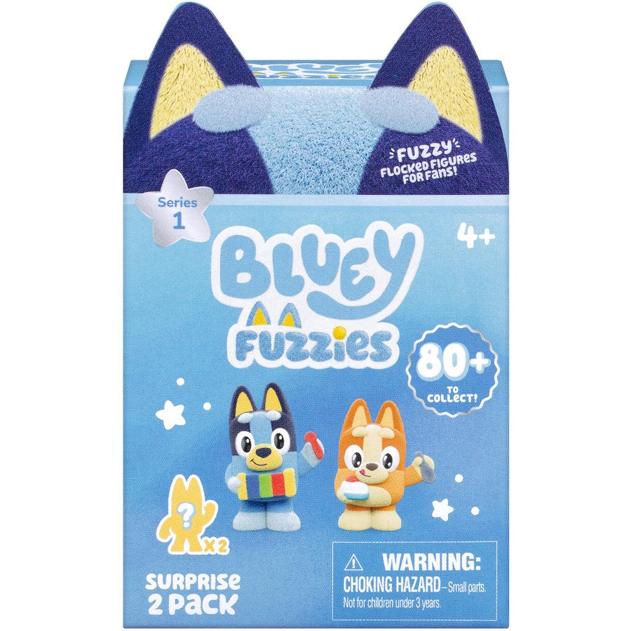 BLUEY S15 FUZZIES 2PK BLINDBOX AST