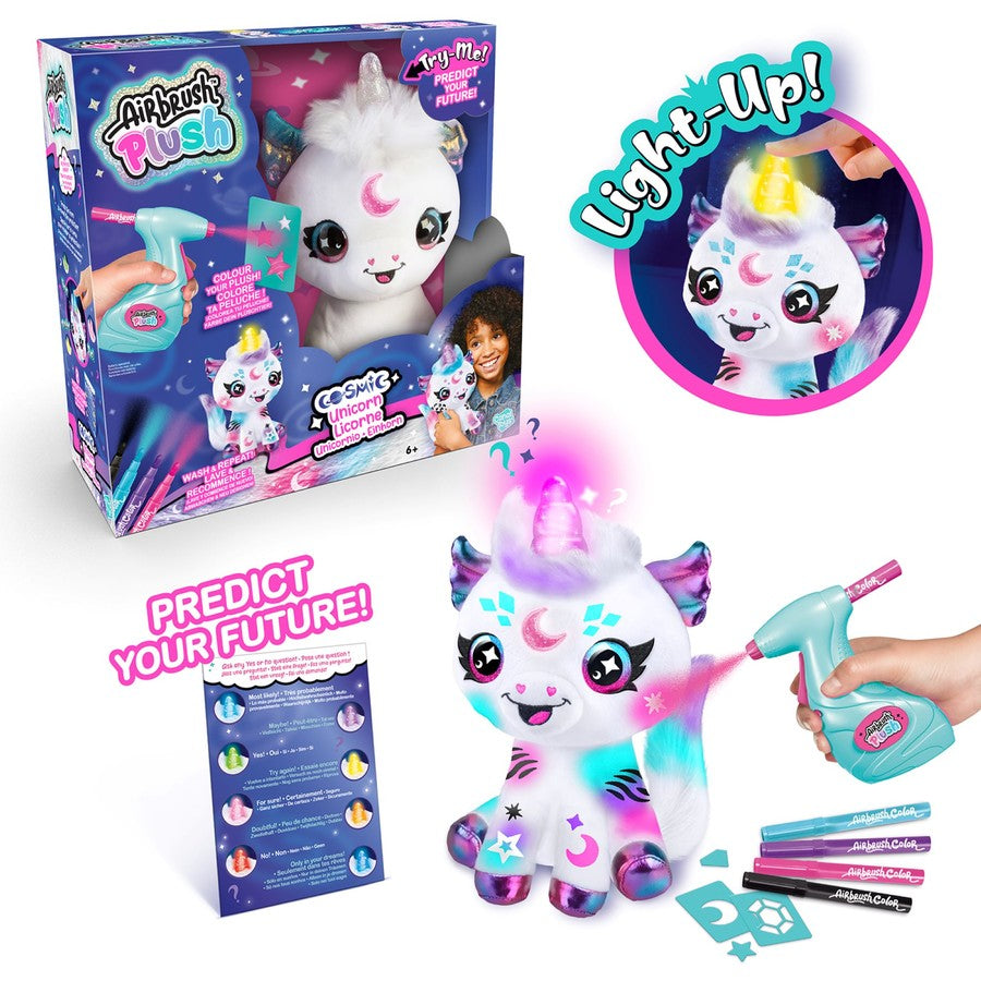AIR BRUSH PLUSH UNICORN