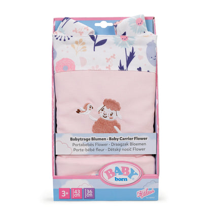BB BABY BORN BABY CARRIER FLOWER