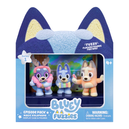BLUEY S14 FUZZIES FIGURE CASE SET AST