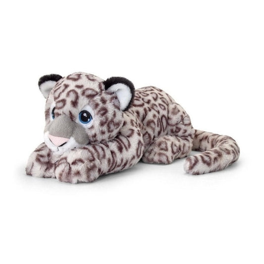 PLUSH KEELECO SNOW LEOPARD DLX 45CM