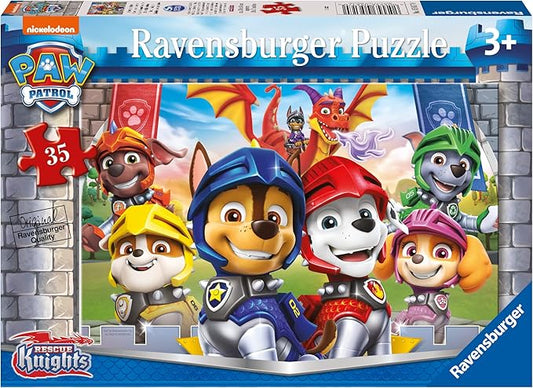 PUZZLE 35PC PAW PATROL RESCUE KINGHTS