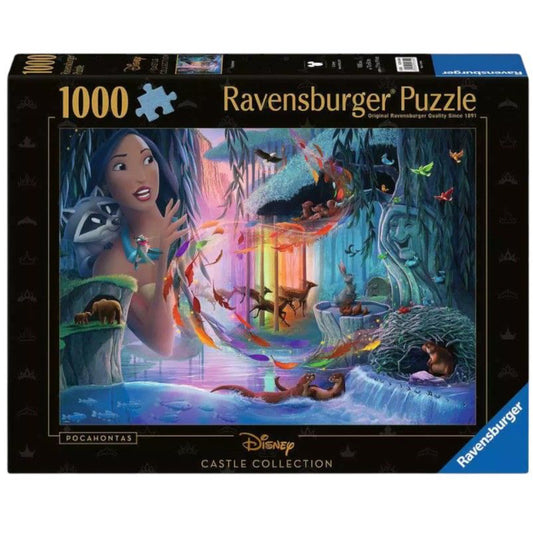 PUZZLE 1000PC DISNEY CASTLE POCAHONTAS