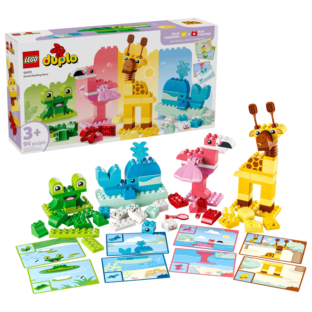 LEGO 10472 DUPLO ANIMAL BUILDING GAME