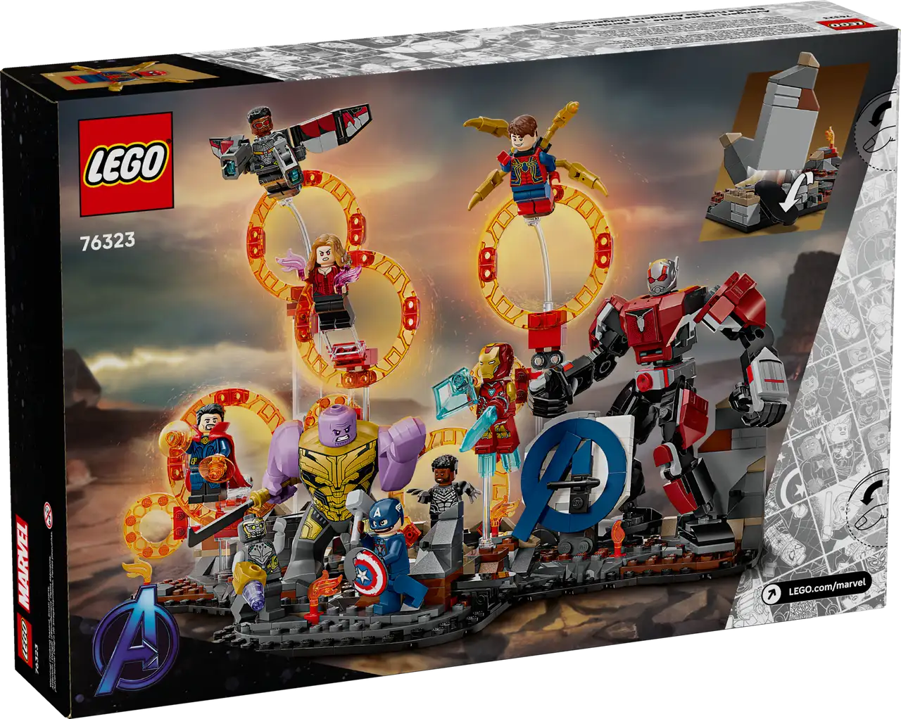 LEGO 76323 MARVEL AVENGERS END GAME