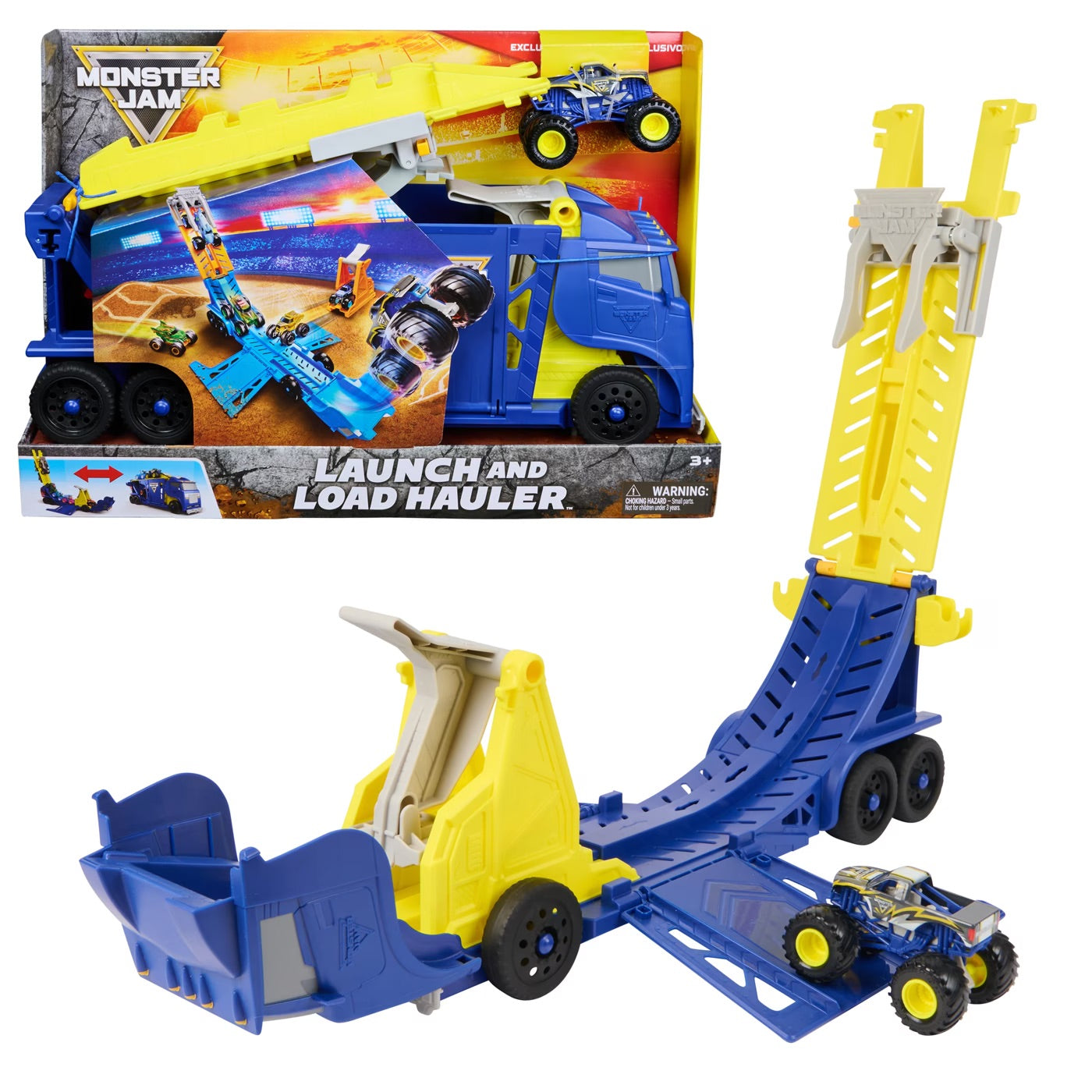 MONSTER JAM 1:64 HAULER PLAYSET
