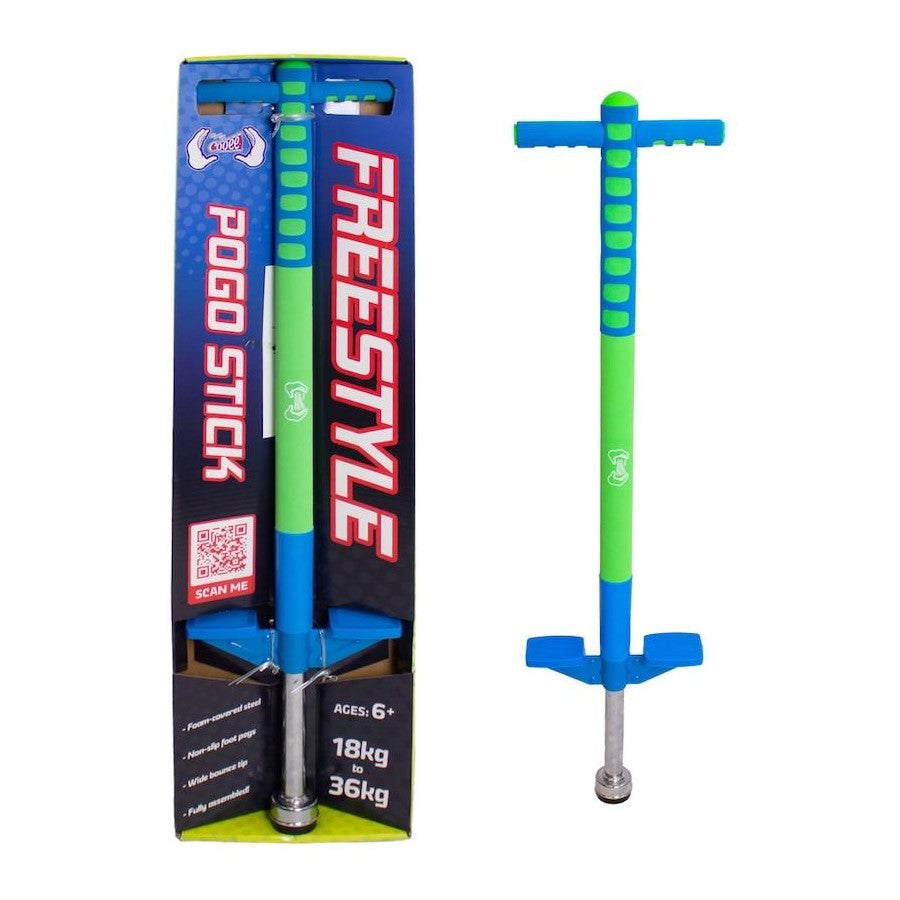 FREESTYLE POGO STICK BLUE/GREEN