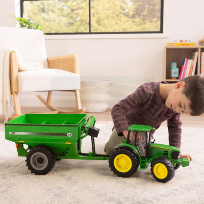 BIG FARM 1:16 7430 TRACTOR W GRAIN CART