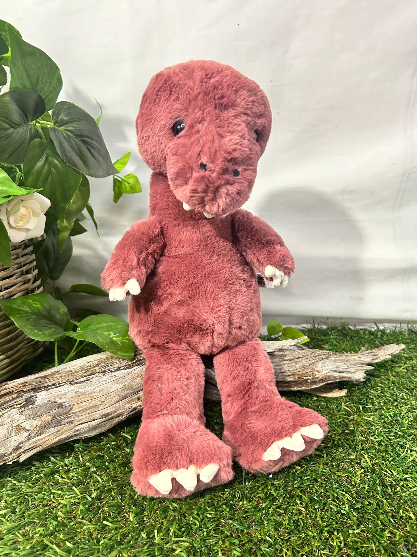 CB BEAR & ME TUSHY PEG T REX DAMSON PINK