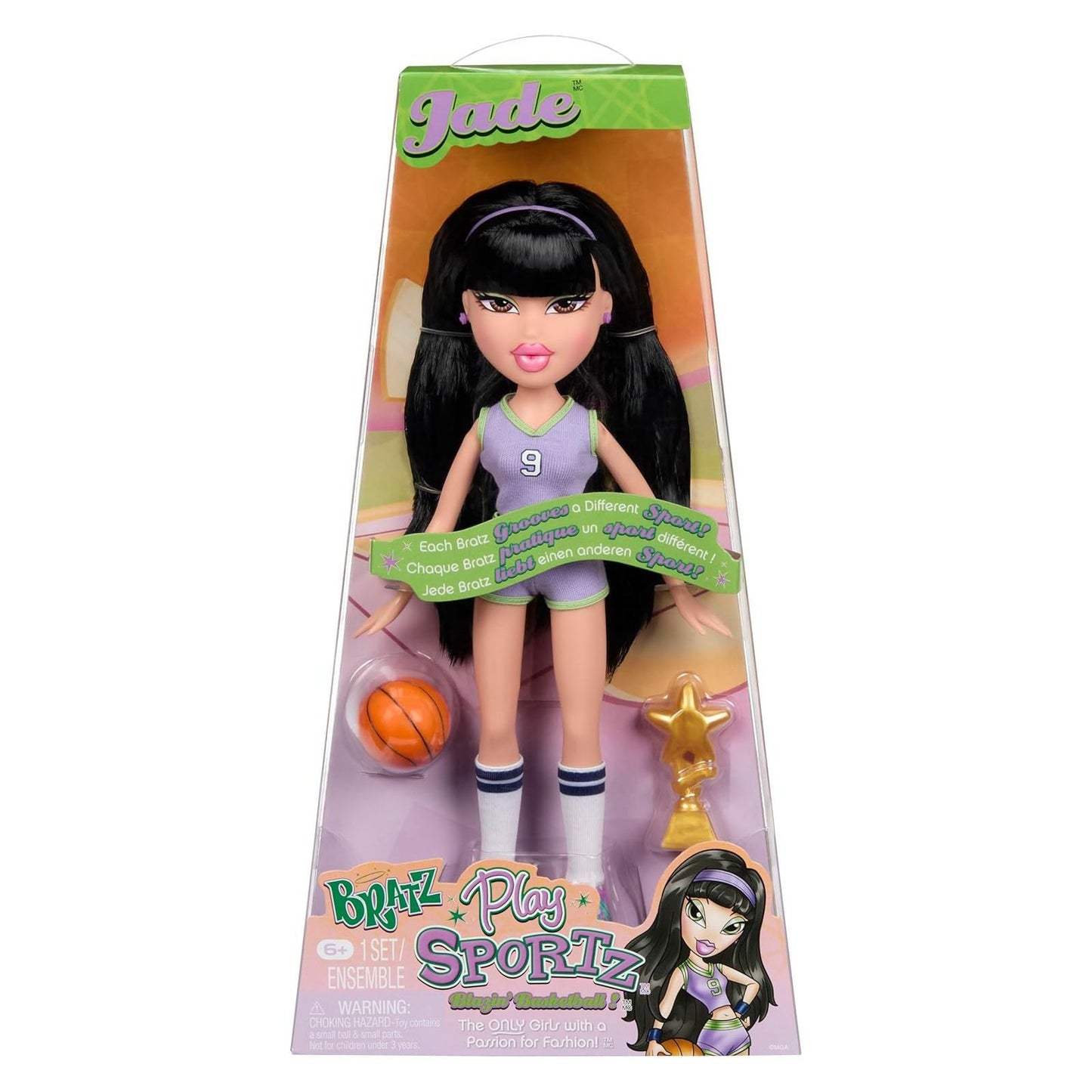 BRATZ PLAY SPORTZ DOLL JADE