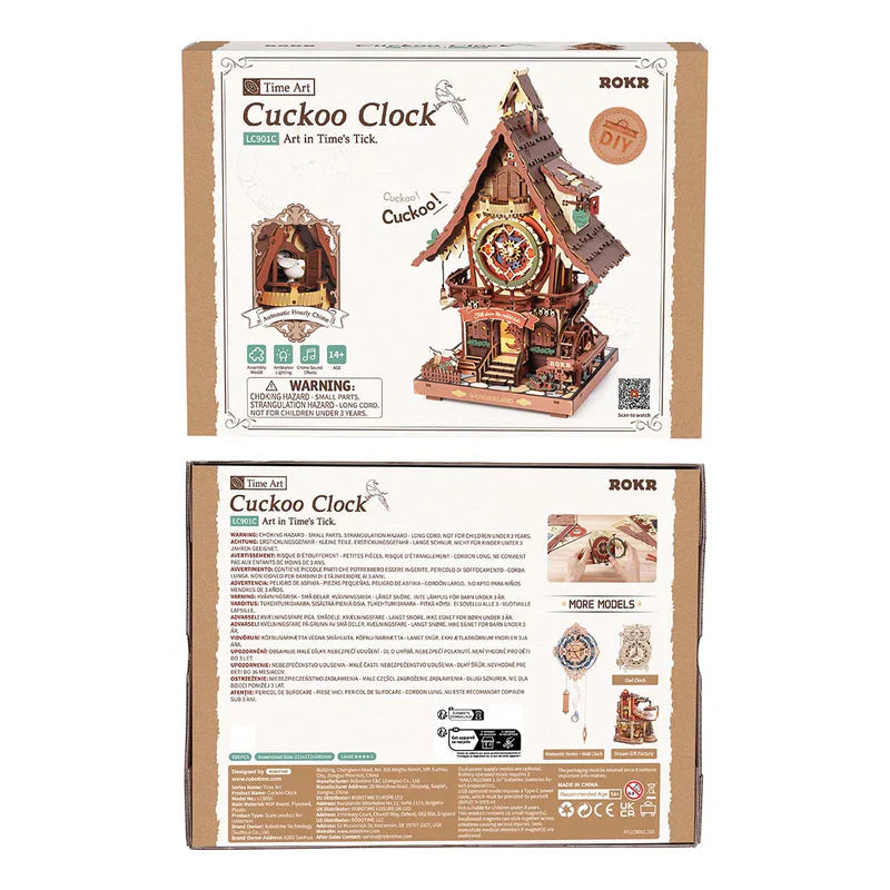 DIY WOOD CUCKOO CLOCK