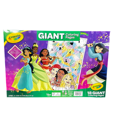 CRAYOLA GCP FOLDALOPE DISNEY PRINCESS