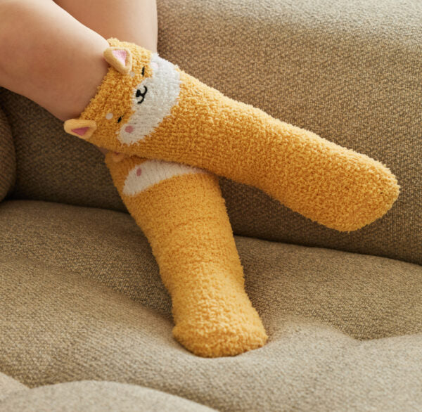 JIGGLE & GIGGLE GRIPPY ANIMAL SOCKS AST