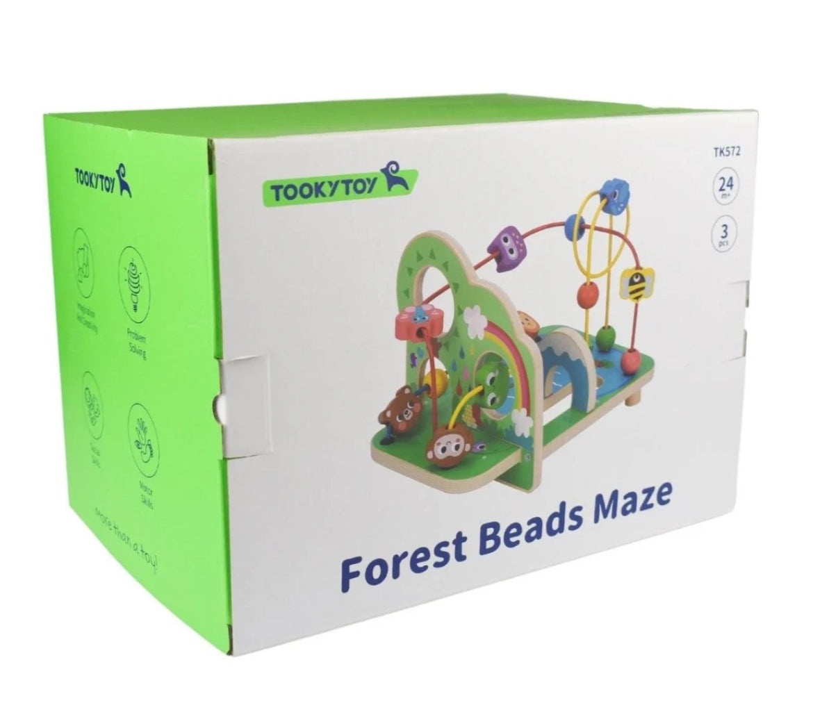 Tooky Wooden Forest Bead Maze