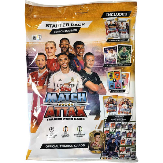 TOPPS MATCH ATTAX 2025/26 STARTER PACK