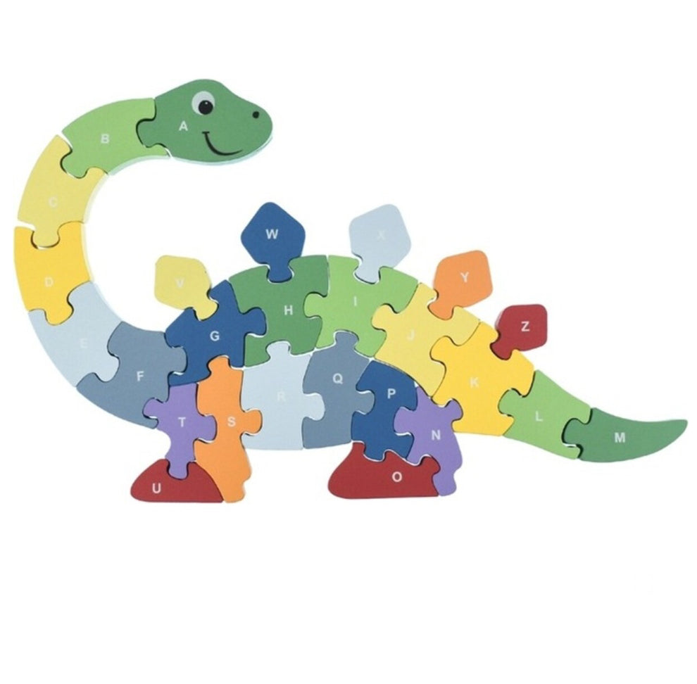 PUZZLE CHUNKY A-Z DINOSAUR