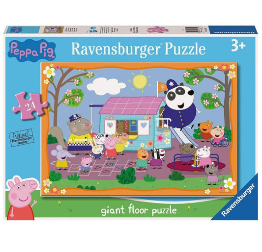 PUZZLE GIANT FLOOR PEPPA PIG CLUBHOUSE