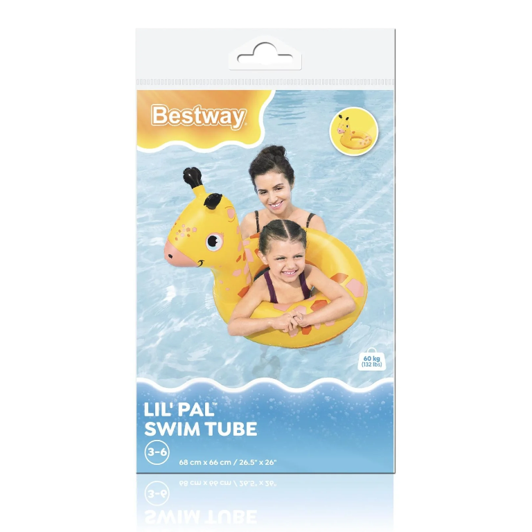 BESTWAY LIL PAL SWIM TUBE AST