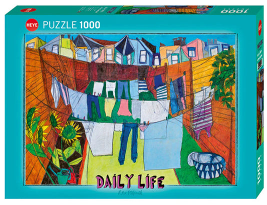 PUZZLE 1000PC HEYE DAILY LIFE COURTYARD
