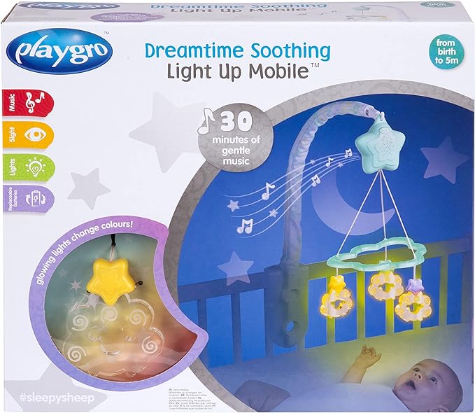 Playgro Dreamtime Soothing Light Mobile