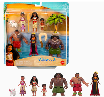 DISNEY MOANA 2 MULTI PK SMALL DOLLS