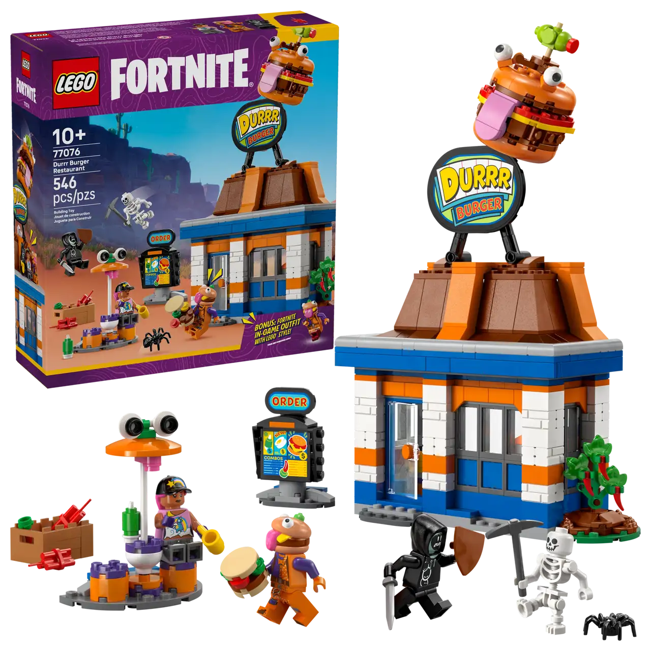 LEGO 77076 FORTNITE DURRR BURGER RESTAUR