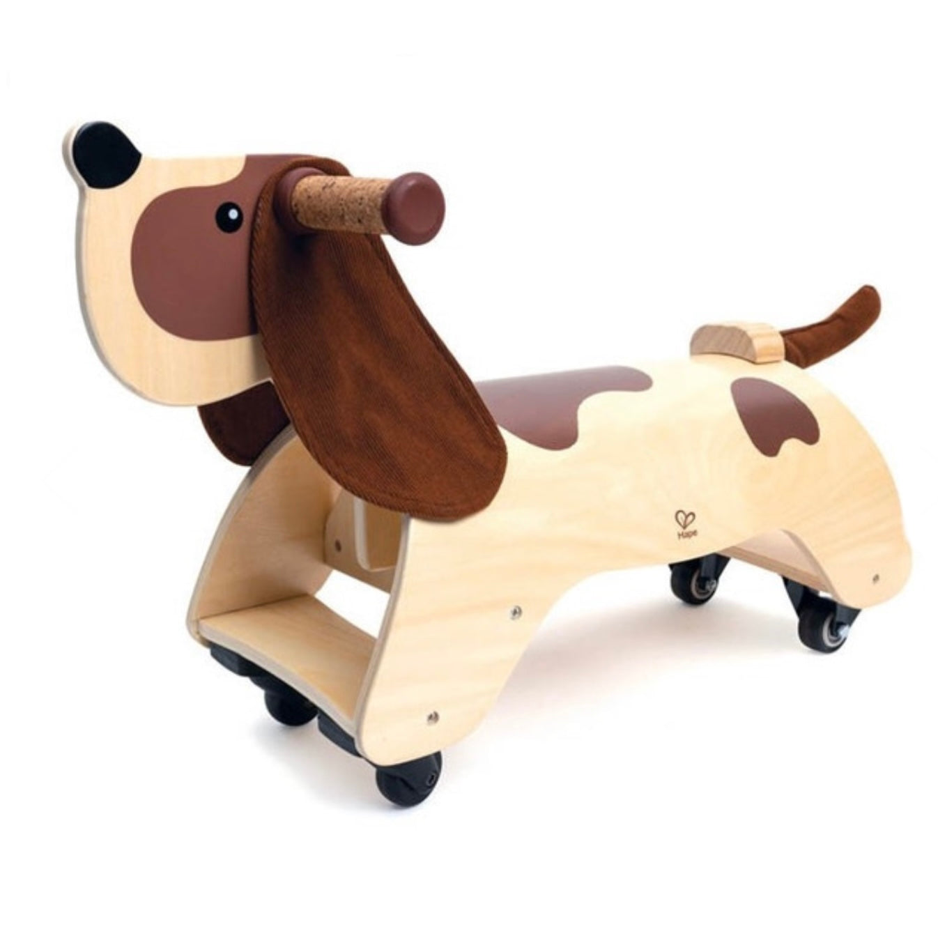 HAPE WOODEN RIDE ON DACHSHUND DOG