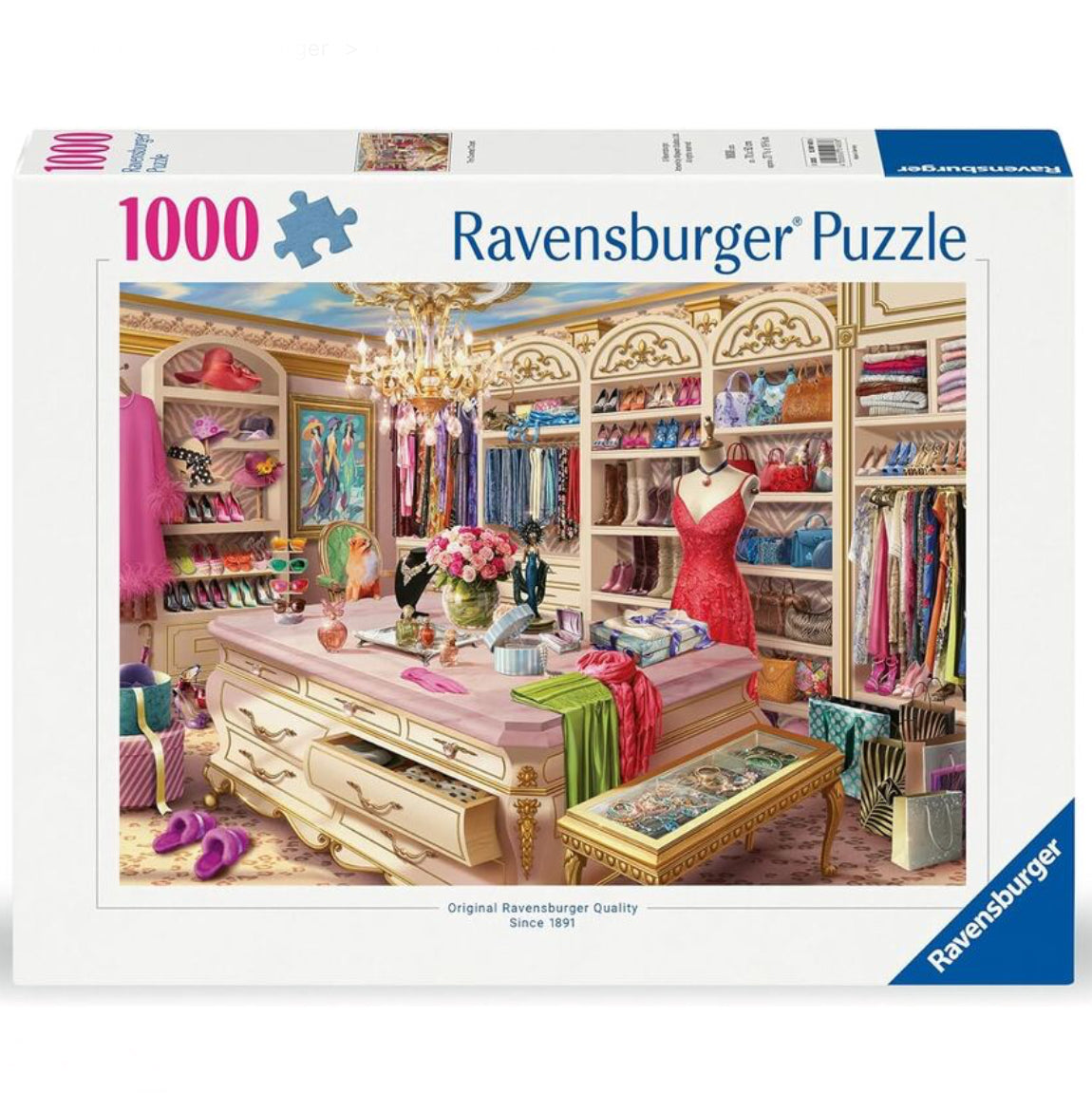PUZZLE 1000PC THE COVETED CLOSET