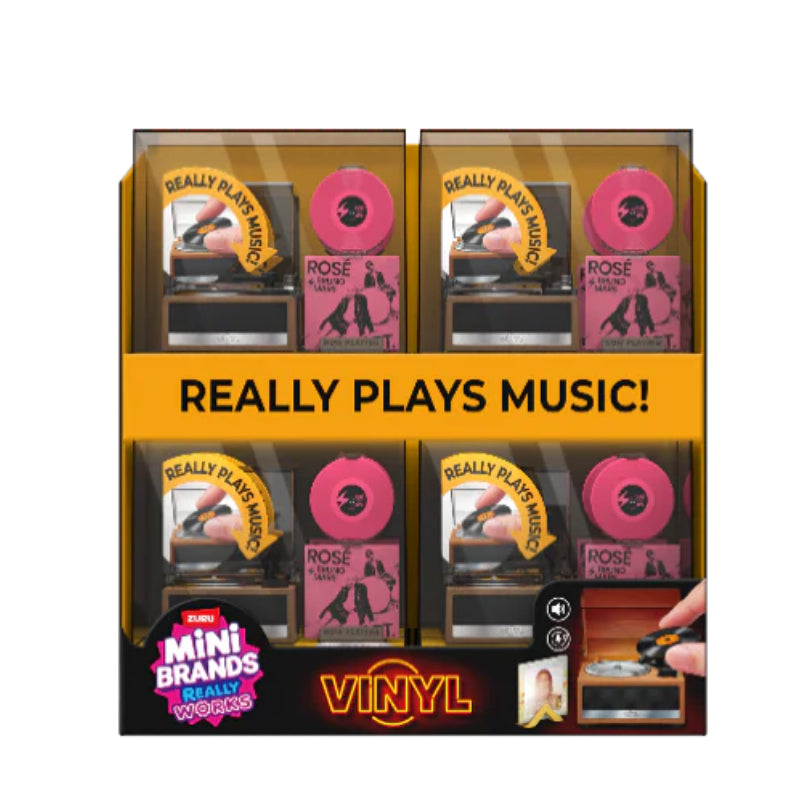 ZURU MINI BRANDS VINYLS PLAYSET S1