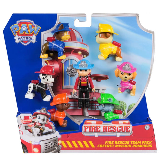 PAW PATROL FIRE RESCUE FIGURE PACK