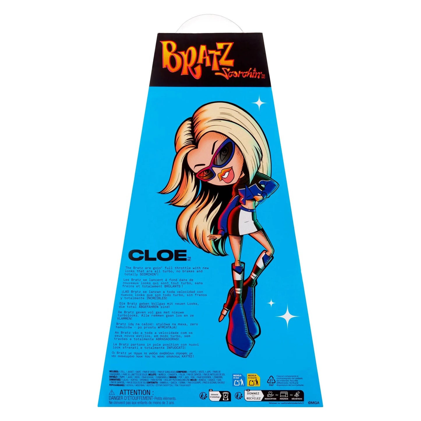 BRATZ SCORCHIN DOLL CLOE