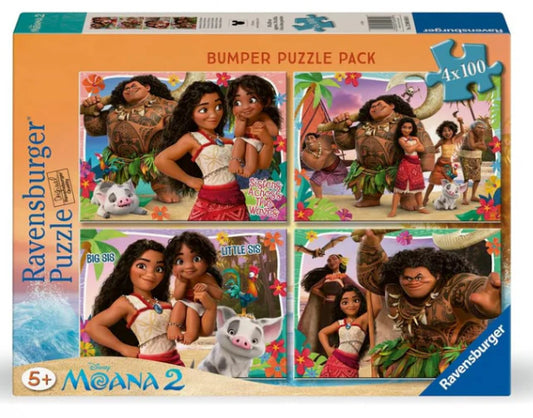 PUZZLE 4 IN 1 MOANA
