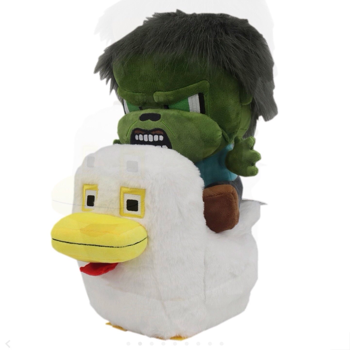 MINECRAFT MOVIE PLUSH CHICKEN JOCKEY PK