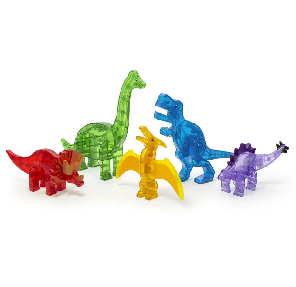 MAGNA TILES DINOS 5 PIECE SET