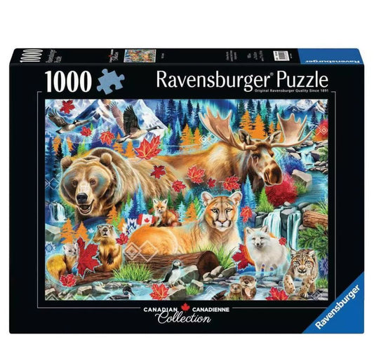PUZZLE 1000PC WILD CANADA