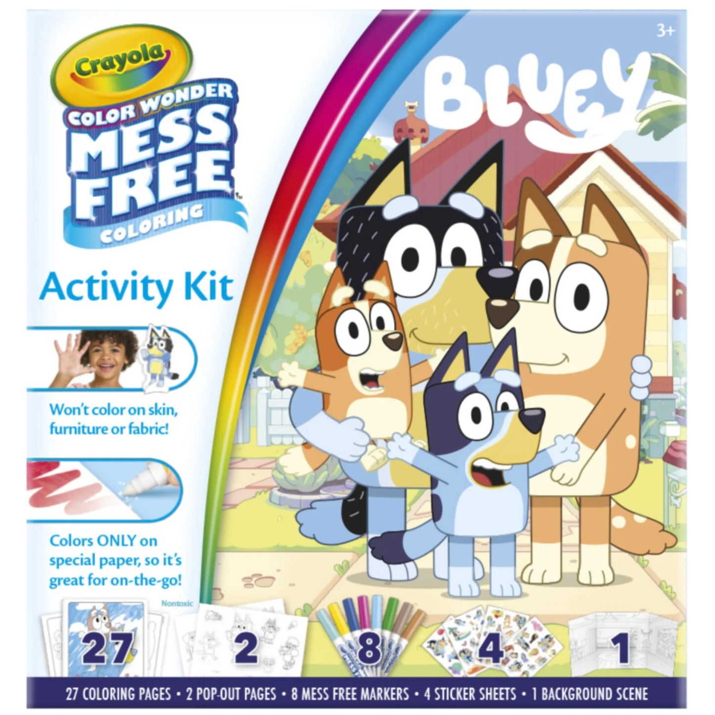 CRAYOLA COLOR WONDER ACTIVITY KIT BLUEY