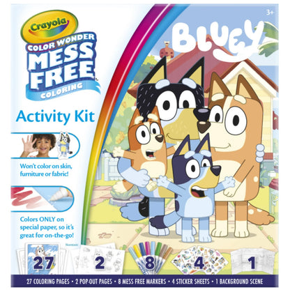 CRAYOLA COLOR WONDER ACTIVITY KIT BLUEY