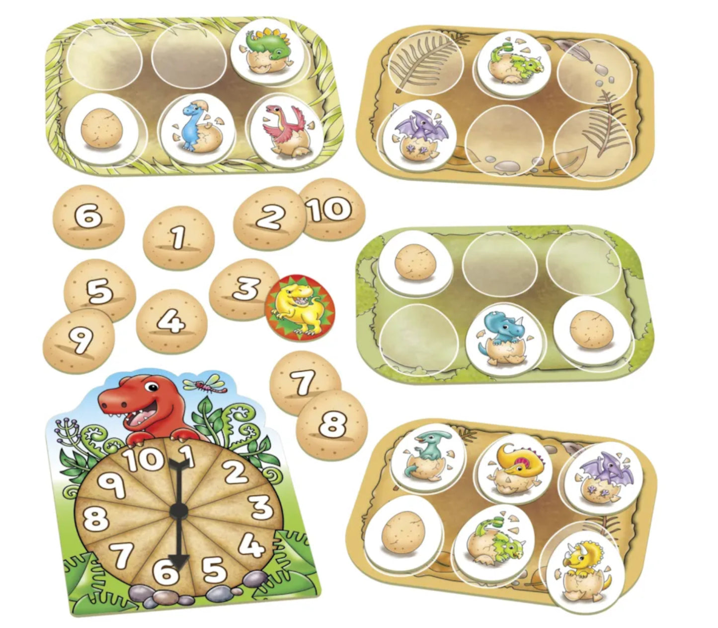 ORCHARD DINOSAUR NUMBER EGGS