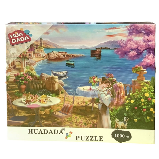 PUZZLE 1000PC LAKESIDE LEISURE TIME