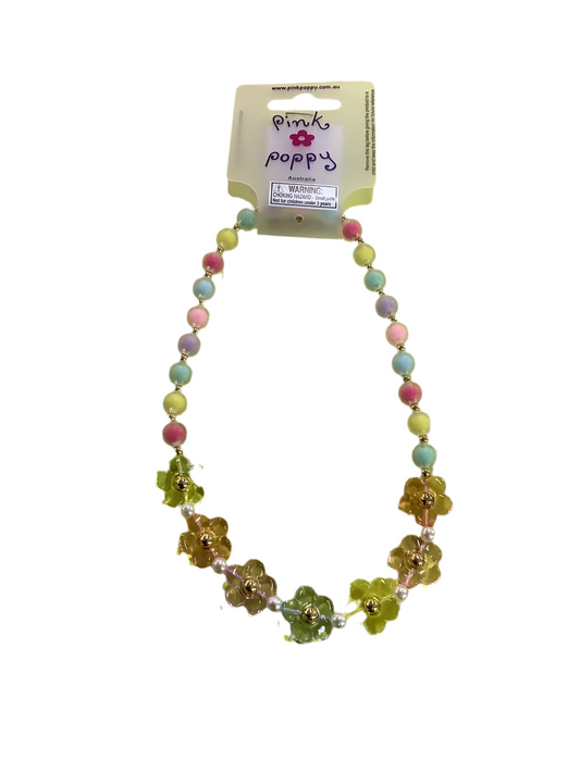P/POP NCG170 FLOWER NECKLACE