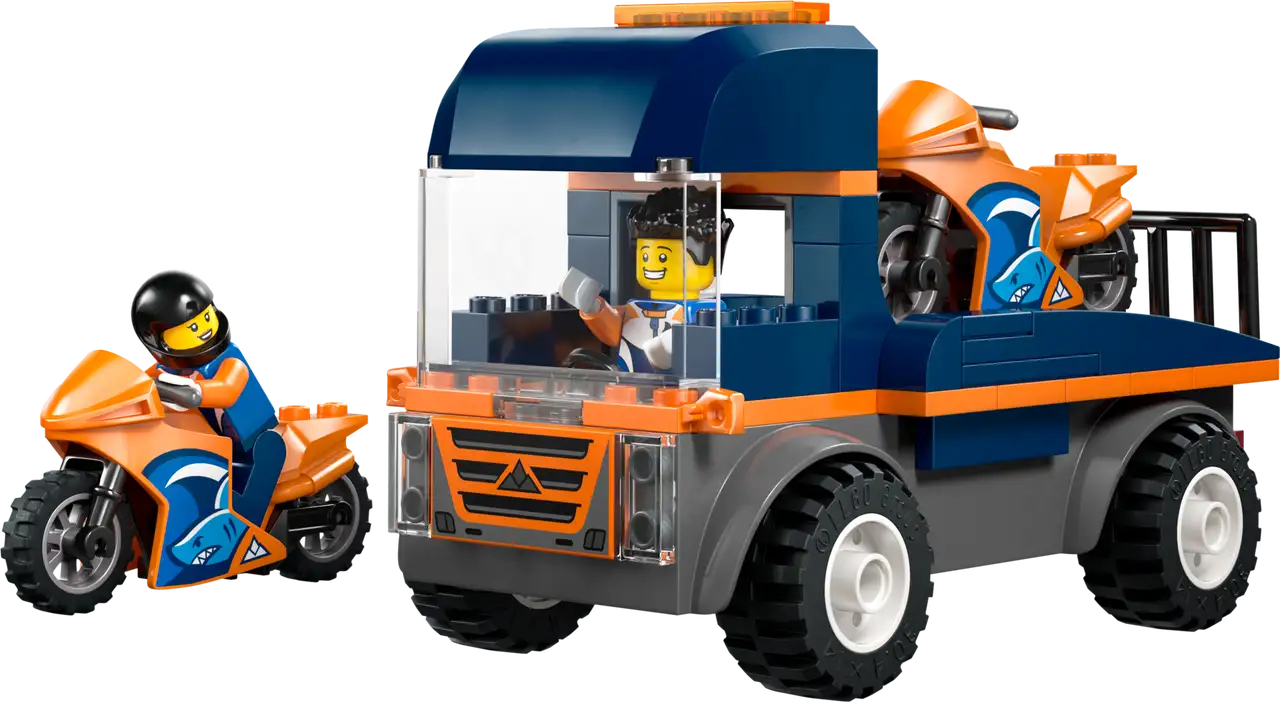 LEGO 60491 CITY MOTORCYCLE TRANSPORTER