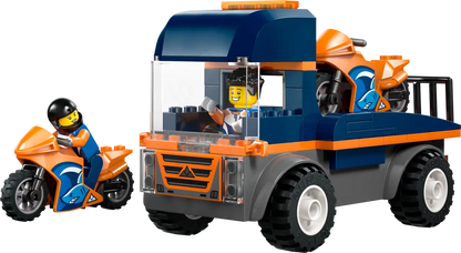 LEGO 60491 CITY MOTORCYCLE TRANSPORTER