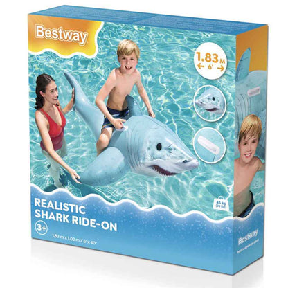 BESTWAY REALISTIC SHARK RIDE ON