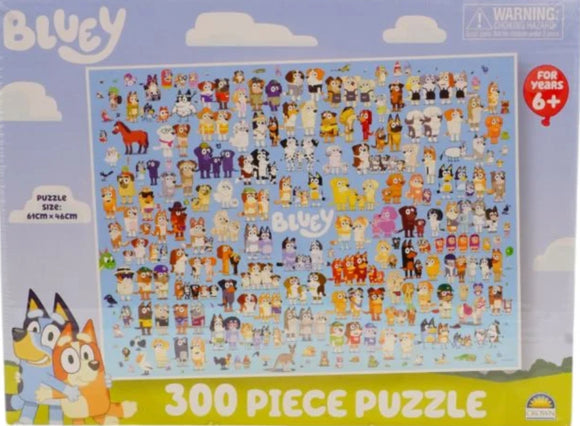 PUZZLE BLUEY 300PC