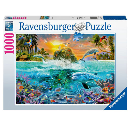 PUZZLE 1000PC UNDERWATER ISLAND