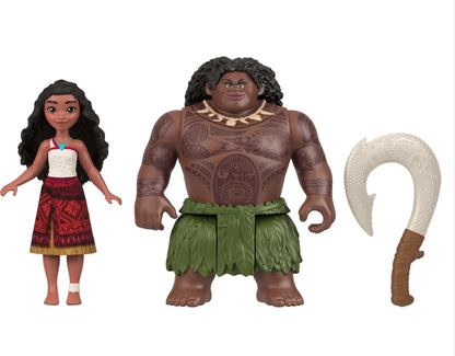 DISNEY MOANA 2 HERO & FRIEND SML DOLL PK